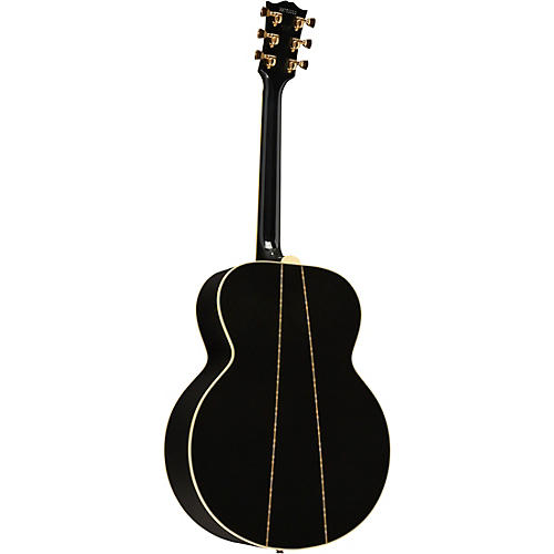 Gibson Elvis SJ-200 Acoustic-Electric Guitar Ebony - musicians--Friend
