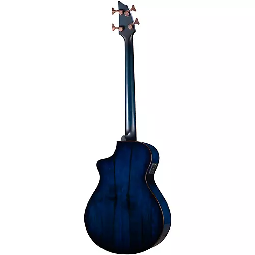 Breedlove Pursuit Exotic S Concert CE Myrtlewood Acoustic-Electric Bass Twilight Burst - musicians--Friend