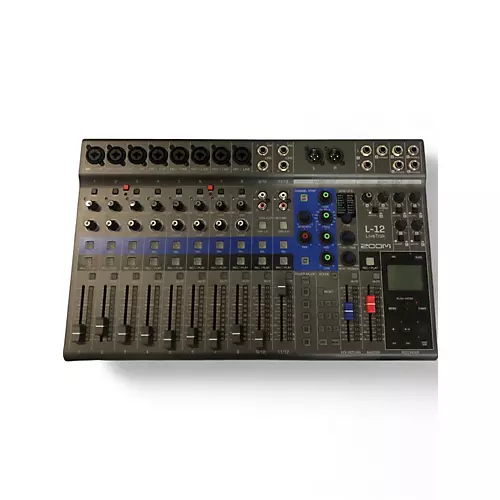 Used Zoom LIVETRAK L-12 Unpowered Mixer - musicians--Friend