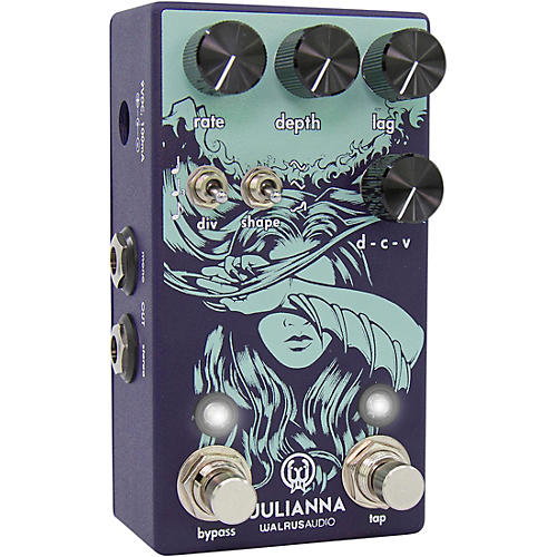 Walrus Audio Julianna Stereo Analog Chorus/Vibrato Effects Pedal Lavender - musicians--Friend