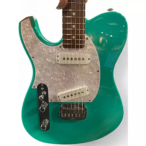 Used 2022 G&L ASAT Fullerton Bellair Green Electric Guitar Bellair Green - musicians--Friend