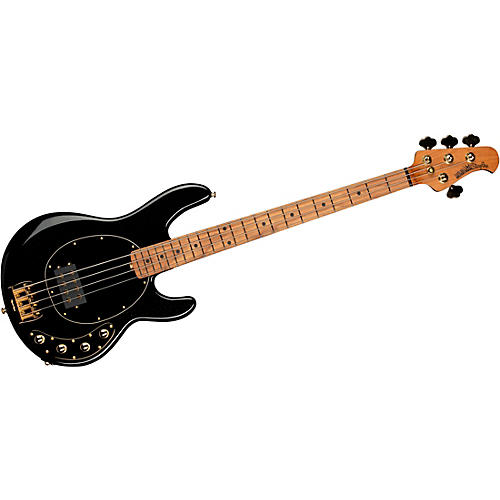 Ernie Ball Music Man StingRay Special H Electric Bass Guitar Black and Chrome - musicians--Friend