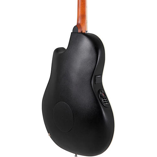 Ovation CE48 Celebrity Series Elite Super Shallow Acoustic-Electric Guitar Ruby Red - musicians--Friend