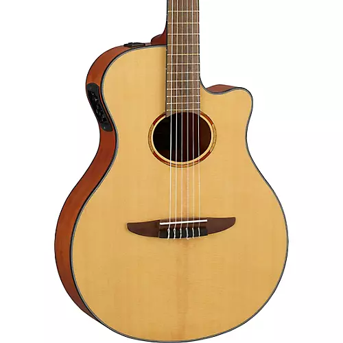 Yamaha NTX1 Acoustic-Electric Classical Guitar Black - musicians--Friend
