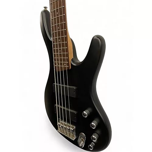 Used Ibanez EDB405 Black Electric Bass Guitar Black - musicians--Friend