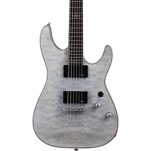 Schecter Guitar Research C-1 Platinum Electric Guitar Satin Purple Burst - musicians--Friend