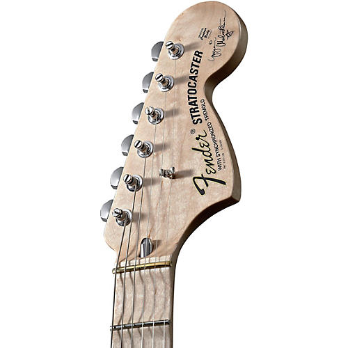 Fender Artist Series Yngwie Malmsteen Stratocaster Electric Guitar Vintage White Maple - musicians--Friend