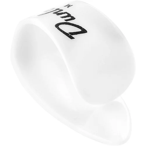Dunlop DUNLOP 9002P MED THUMB PICK WHT (4) - musicians--Friend