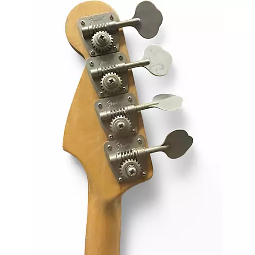 Vintage 1970s Fender Fretless P Bass Natural Electric Bass Guitar Natural - musicians--Friend