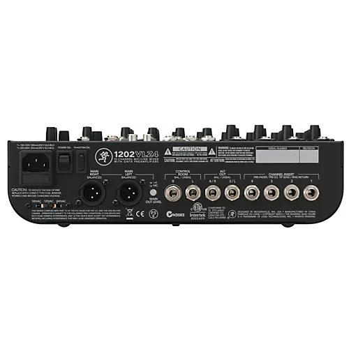 Mackie VLZ Series 1202VLZ4 12-Channel Compact Mixer - musicians--Friend