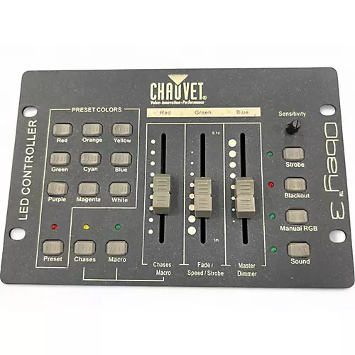 Used CHAUVET DJ Obey 3 DMX Lighting Controller Lighting Controller - musicians--Friend