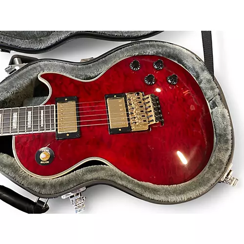 Used Epiphone alex lifeson signature axcess les paul custom  Solid Body Electric Guitar custom - musicians--Friend