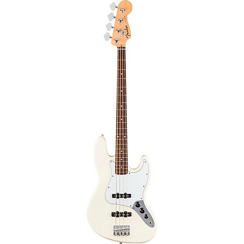 Fender Standard Jazz Bass Guitar Olympic White - musicians--Friend