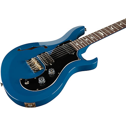 PRS S2 Vela Semi-Hollow Electric Guitar Scarlet Sunburst - musicians--Friend