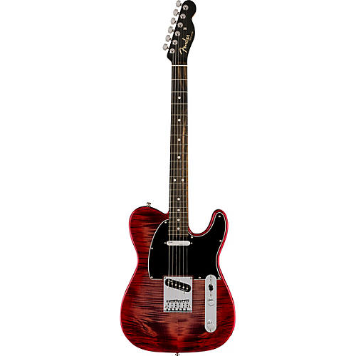 Fender American Ultra Telecaster Ebony Fingerboard Limited-Edition Electric Guitar Umbra Burst - musicians--Friend