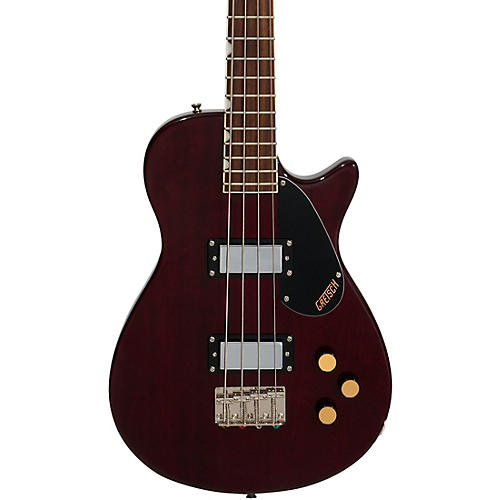 Gretsch Guitars Streamliner Jet Club Bass Single-Cut Short-Scale Bass Walnut Stain - musicians--Friend