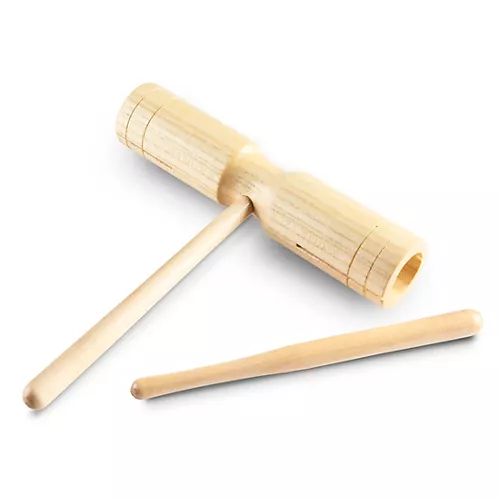 Trophy Tick Tock Block with Mallet - musicians--Friend