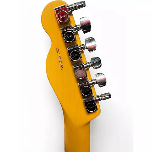 Used Fender American Professional II Telecaster miami blue Solid Body Electric Guitar miami blue - musicians--Friend