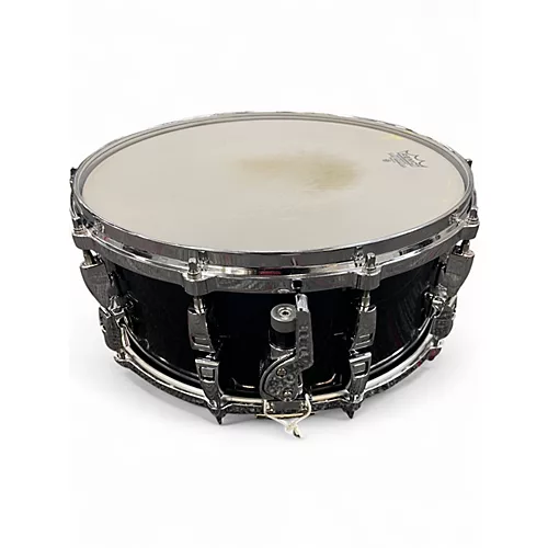 Used Yamaha 6X14 ABSOLUTE HYBRID MAPLE BLACK Drum BLACK 13 - musicians--Friend