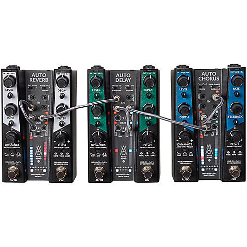 Gamechanger Audio AUTO CHORUS Pitch and Dynamics Responsive Chorus Effects Pedal Black - musicians--Friend