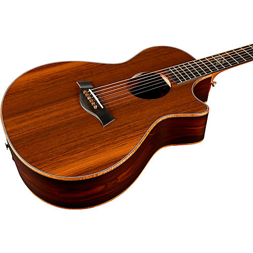 Taylor Custom #2 Cocobolo Grand Concert Acoustic-Electric Guitar Shaded Edge Burst - musicians--Friend
