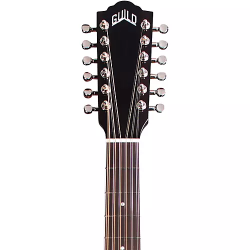 Guild F-2512CE Deluxe 12-String Cutaway Jumbo Acoustic-Electric Guitar Antique Burst - musicians--Friend