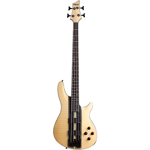 Schecter Guitar Research C-4 GT Electric Bass Guitar Satin Natural - musicians--Friend