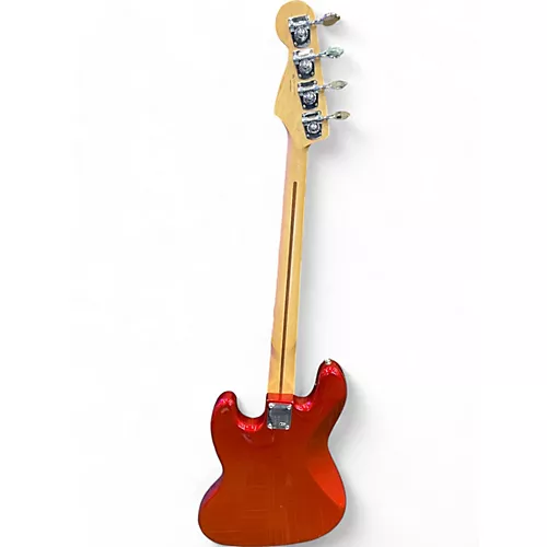 Used Fender Standard Jazz Bass RED Electric Bass Guitar RED - musicians--Friend