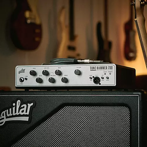 Aguilar Tone Hammer 700 V2 700W Bass Amp Head - musicians--Friend