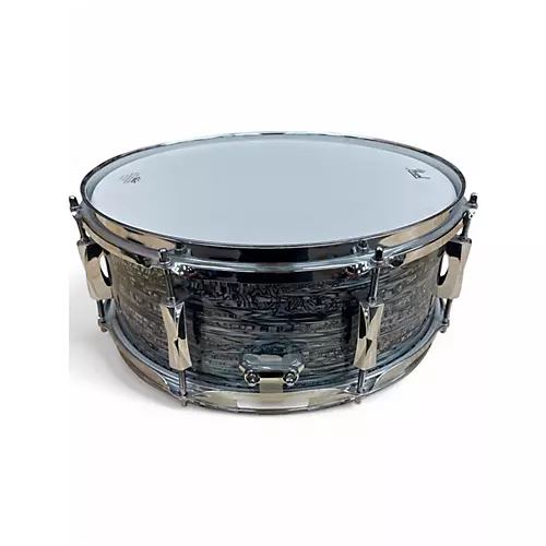 Used Pearl 14in Limited Edition SST Silver Drum Silver 33 - musicians--Friend