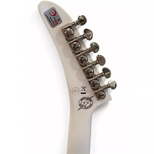 Used Epiphone Tommy Thayer White Lightning Explorer White Solid Body Electric Guitar White - musicians--Friend