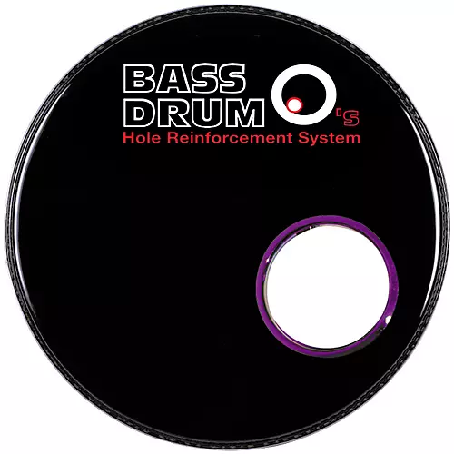 Bass Drum O's Bass Drum O Port Ring 4 in. Blue - musicians--Friend