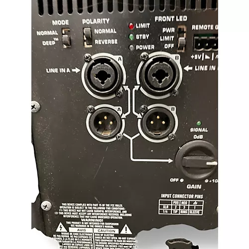 Used QSC KS118 Powered Subwoofer - musicians--Friend