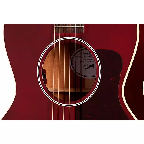 Gibson L-00 Special Acoustic-Electric Guitar Wine Red - musicians--Friend