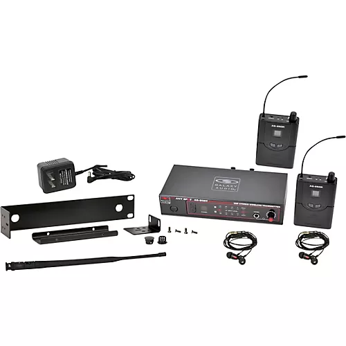 Galaxy Audio AS-950-2 Twin Pack Wireless In-Ear Monitor System Band P2 - musicians--Friend