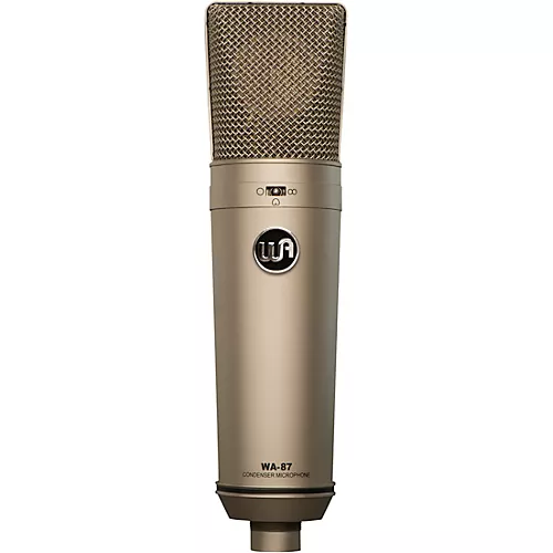 Warm Audio WA-87 Complete Package with Tascam TH-200X Studio Headphones - musicians--Friend