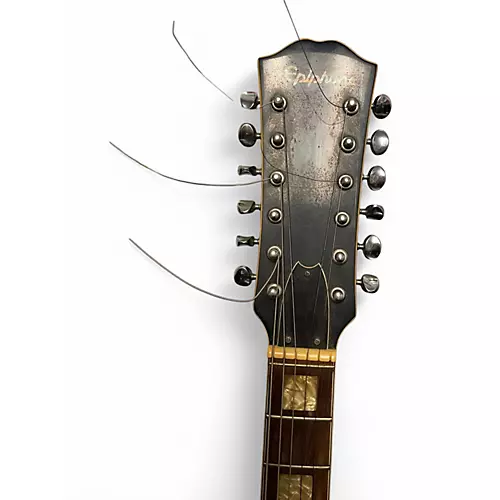 Used Epiphone FT-165 Natural 12 String Acoustic Guitar Natural - musicians--Friend