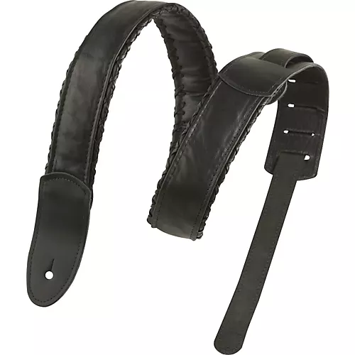 Jodi Head Handlaced Guitar Strap Black, Black - musicians--Friend