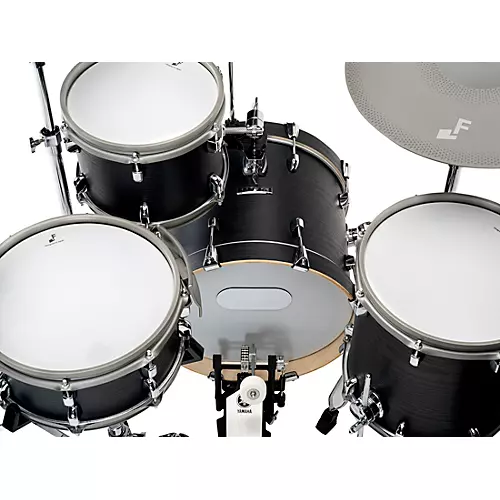 EFNOTE 5X Acoustic Designed Electronic Drum Set Black Oak Wrap - musicians--Friend
