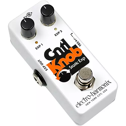 Electro-Harmonix Cntl Knob Static Expression White - musicians--Friend