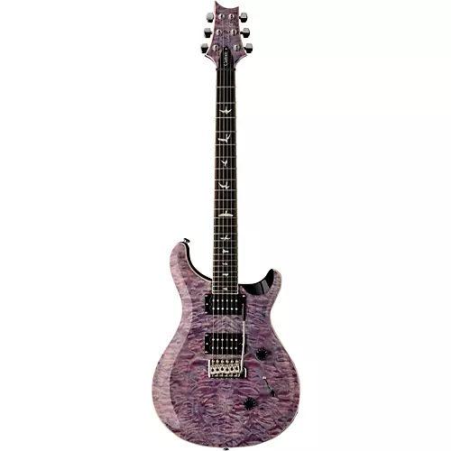 PRS SE Custom 24 Quilted Carved Top With Ebony Fingerboard Electric Guitar Violet - musicians--Friend