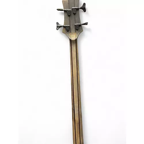 Used Schecter Guitar Research RIOT 4  AURORA BURST Electric Bass Guitar AURORA BURST - musicians--Friend