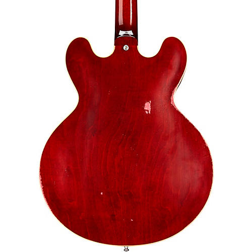 Gibson Custom Murphy Lab 1961 ES-335 Reissue Heavy Aged Semi-Hollow Electric Guitar Cherry - musicians--Friend