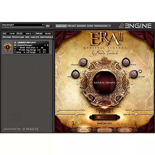Best Service Eduardo Tarilonte ERA II Medieval Legends - musicians--Friend