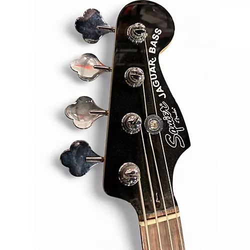 Used Squier JAGUAR BASS Dakota Red Electric Bass Guitar Dakota Red - musicians--Friend