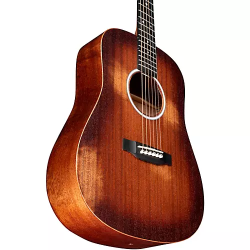 Martin DJr-10E StreetMaster Acoustic Guitar Mahogany Burst - musicians--Friend