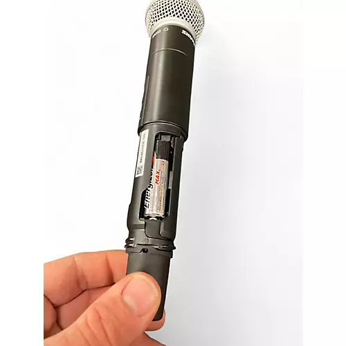 Used Shure 2LXD2 with SM58 Head Handheld Wireless System - musicians--Friend