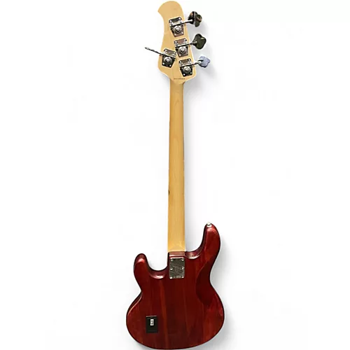 Used Sterling by Music Man Sub 4 Walnut Electric Bass Guitar Walnut - musicians--Friend