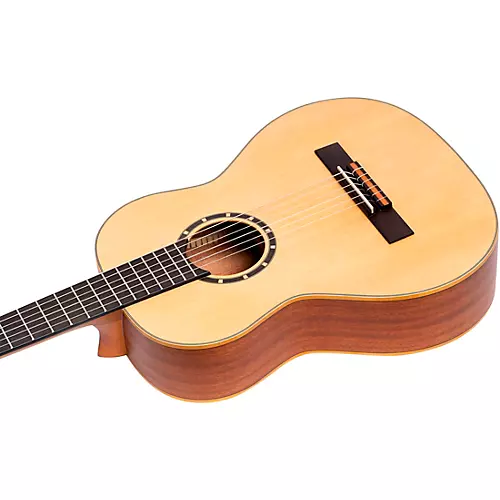 Ortega Family Series R121L-1/2 Classical Guitar Natural Matte 1/2 Size - musicians--Friend