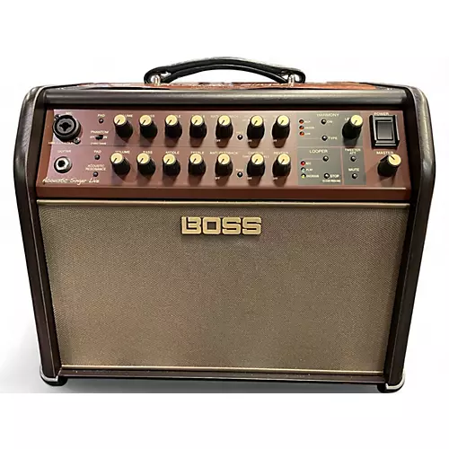 Used BOSS ACS Live Acoustic Guitar Combo Amp - musicians--Friend